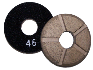 3" Full Face Sintered Metal Lippage Ring Marble/Granite/Terrazzo